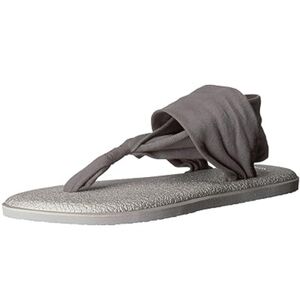 Sanuk Women Sling 2 Yoga Thong Sandals Flats shoes sz 10